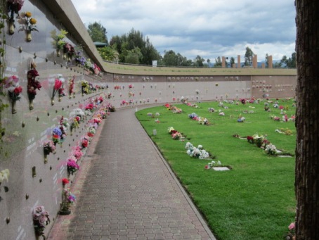 Camposanto Santa Ana, a    cemetery in Cuenca, Ecuador