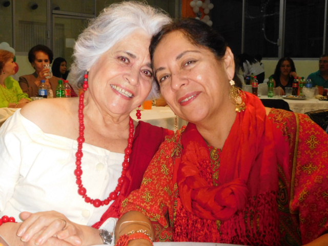beautiful Mexican ladies of the San Bernardo parish